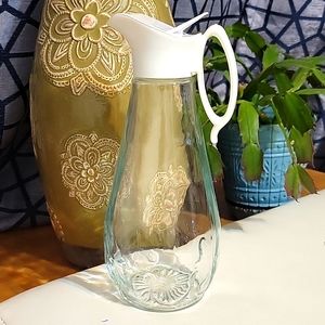Vinegar or oil bottle glass